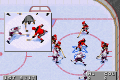 Pantallazo del juego online NHL 2002 (GBA)