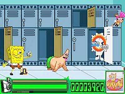 Pantallazo del juego online Nicktoons Battle For Volcano Island (GBA)