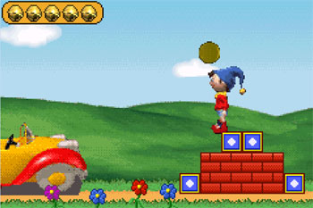 Pantallazo del juego online Noddy A Day in Toyland (GBA)