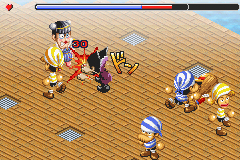 Pantallazo del juego online One Piece Dragon Dream (GBA)