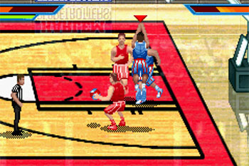 Pantallazo del juego online The Original Harlem Globetrotters (GBA)