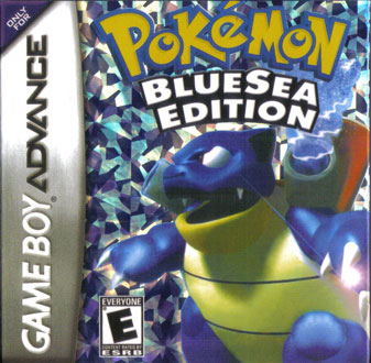 Carátula del juego Pokemon BlueSea Edition (GBA)