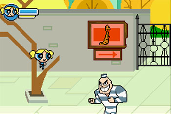 Pantallazo del juego online The Powerpuff Girls Him and Seek (GBA)