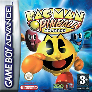 Carátula del juego Pac-Man Pinball Advance (GBA)