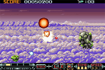 Pantallazo del juego online Phalanx (GBA)