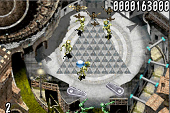 Pantallazo del juego online The Pinball of the Dead (GBA)