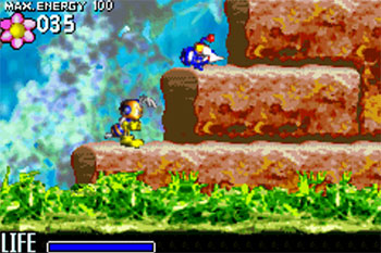 Pantallazo del juego online Pinobee Wings of Adventure (GBA)