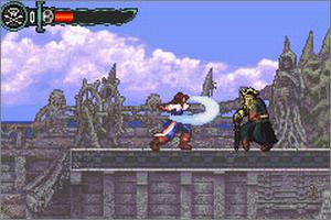 Pantallazo del juego online Pirates of the Caribbean Dead Man's Chest (GBA)