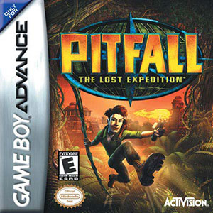 Carátula del juego Pitfall The Lost Expedition (GBA)