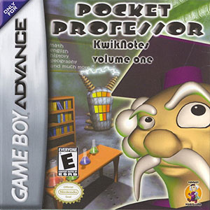 Carátula del juego Pocket Professor KwikNotes Volume One (GBA)