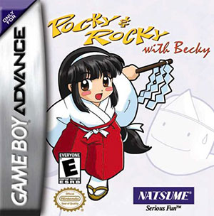 Carátula del juego Pocky & Rocky with Becky (GBA)