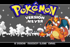 Carátula del juego Pokemon NEVER Black & White (GBA)