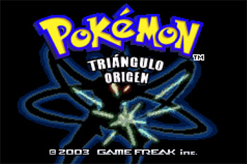 Carátula del juego Pokemon Triangulo Origen (GBA)