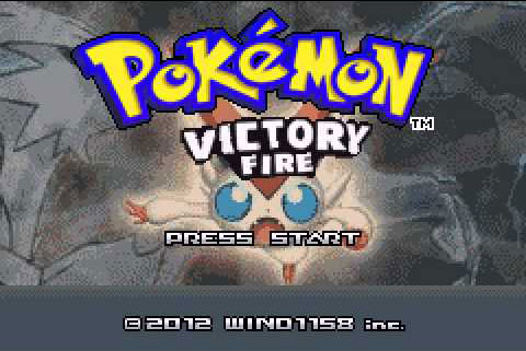 Carátula del juego Pokemon Victory Fire (GBA)