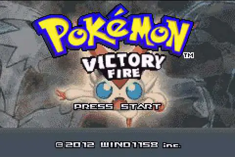 Portada de la descarga de Pokemon Victory Fire