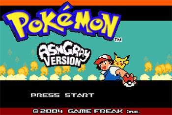 Carátula del juego Pokemon Ash Gray (GBA)