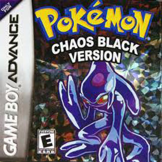 Carátula del juego Pokemon Chaos Black (GBA)