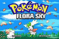 Carátula del juego Pokemon Flora Sky (GBA)