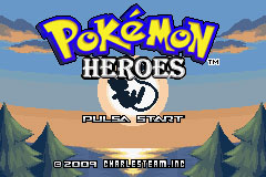Carátula del juego Pokemon Heroes (GBA)