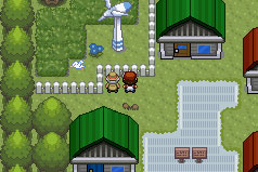 Pantallazo del juego online Pokemon Heroes (GBA)