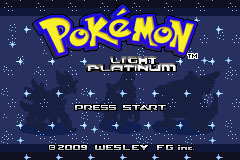 Carátula del juego Pokemon Light Platinum (GBA)