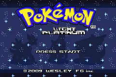 Portada de la descarga de Pokemon Light Platinum