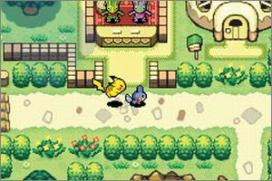 Pantallazo del juego online Pokemon Mystery Dungeon Red Rescue Team (GBA)