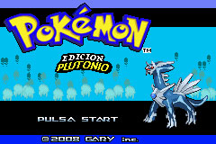 Carátula del juego Pokemon Plutonio (GBA)