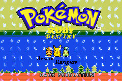 Carátula del juego Pokemon Ruby Destiny Rescue Ranger (GBA)