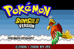 Carátula del juego Pokemon Shiny Gold (GBA)