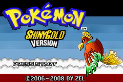 Portada de la descarga de Pokemon Shiny Gold