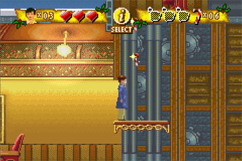 Pantallazo del juego online The Polar Express (GBA)