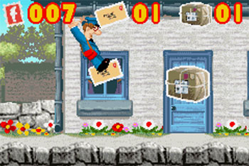 Pantallazo del juego online Postman Pat (GBA)