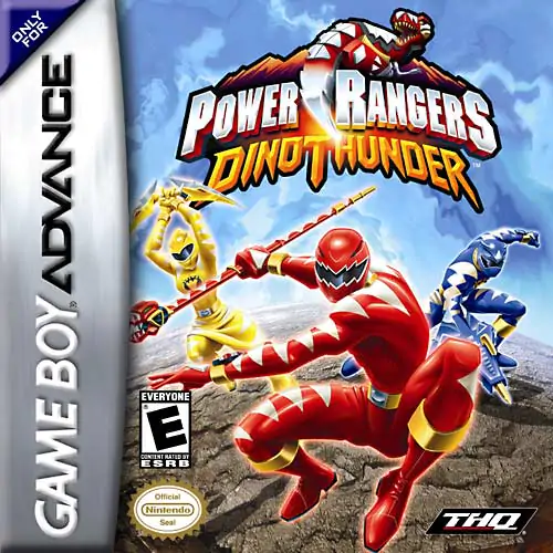 Portada de la descarga de Power Rangers: Dino Thunder
