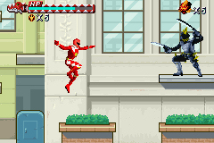 Pantallazo del juego online Power Rangers Dino Thunder (GBA)