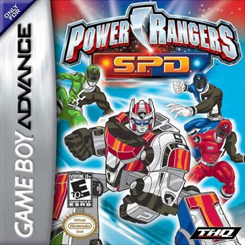 Carátula del juego Power Rangers SPD (GBA)