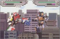 Pantallazo del juego online Power Rangers SPD (GBA)