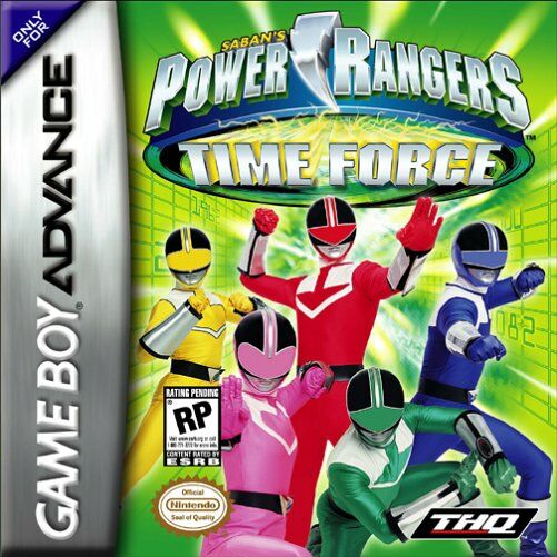 Carátula del juego Power Rangers Time Force (GBA)