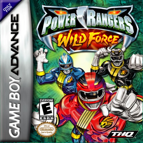 Carátula del juego Power Rangers Wild Force (GBA)
