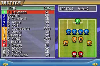 Pantallazo del juego online Premier Manager 2004-05 (GBA)