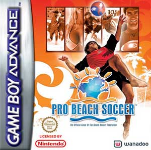 Carátula del juego Pro Beach Soccer (GBA)