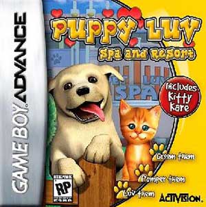 Carátula del juego Puppy Luv Spa & Resort (GBA)