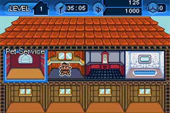 Pantallazo del juego online Puppy Luv Spa & Resort (GBA)