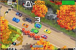 Pantallazo del juego online Racing Gears Advance (GBA)