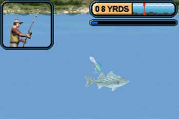 Pantallazo del juego online Rapala Pro Fishing (GBA)
