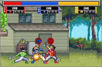 Pantallazo del juego online Rave Master Special Attack Force (GBA)