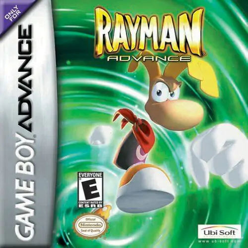 Portada de la descarga de Rayman Advance