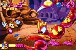 Pantallazo del juego online Rayman Advance (GBA)