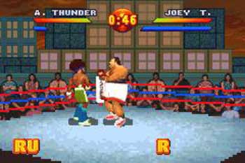 Pantallazo del juego online Ready 2 Rumble Boxing Round 2 (GBA)