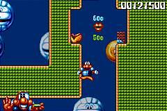 Pantallazo del juego online James Pond Codename RoboCod (GBA)